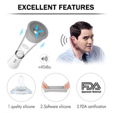 Load image into Gallery viewer, Waterproof Male Automatic Vacuum Penis Pump Powerful Handheld Massager Kit Effective Therapy Air Setting Devices for Stronger
